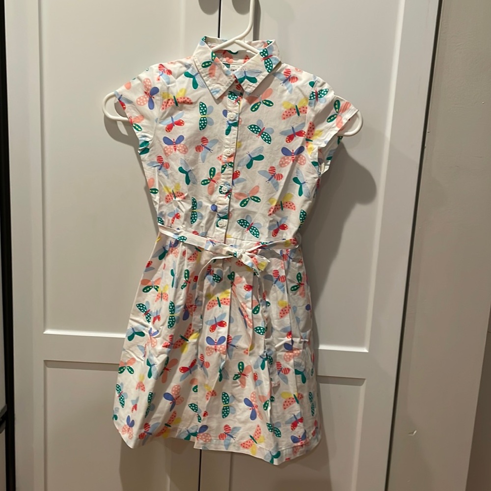 Spring Cotton Shirt Dress